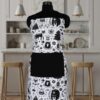 Quality home textiles Cotton Wild Animals With Solid Pocket Free Size Apron Pack Of 1